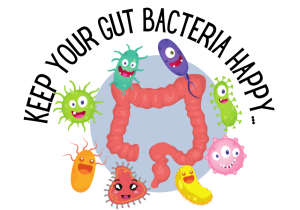 Keeping your gut bacteria happy - 1